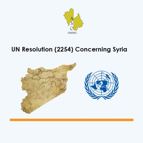 UN Resolution (2254) Concerning Syria 